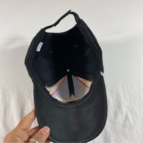 Houston Baseball Cap Black Red Ball Cap Unisex Hat Embroidered Red Star … - Picture 6 of 6